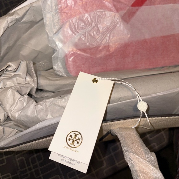 Tory Burch McGraw Color-Block Shopper Tote - Picture 8 of 14